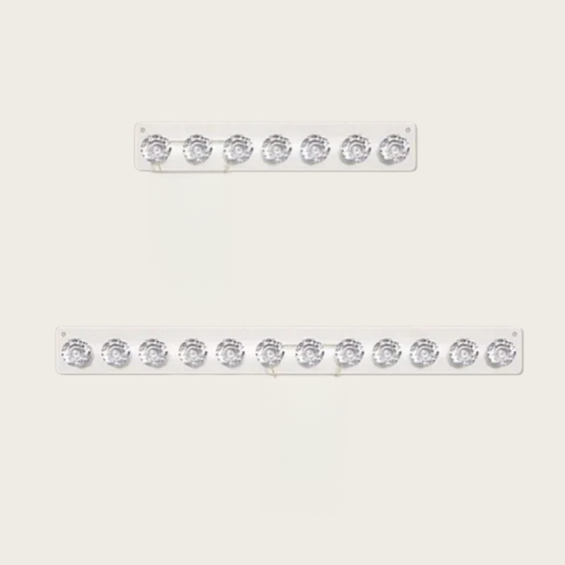 Wall Mounted Acrylic Necklace  - Wall Anchor Plastic recension och pris