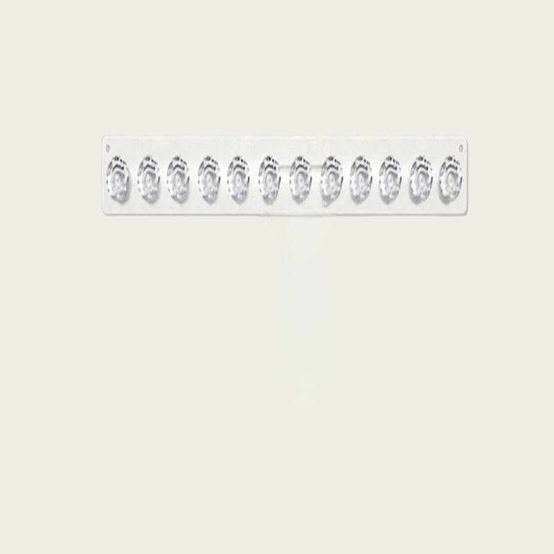 Wall Mounted Acrylic Necklace  - Wall Anchor Plastic recension och pris