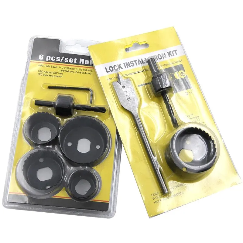 6PC 32-54mm Hole Saw Set for G - Home Improvement Center recension och pris