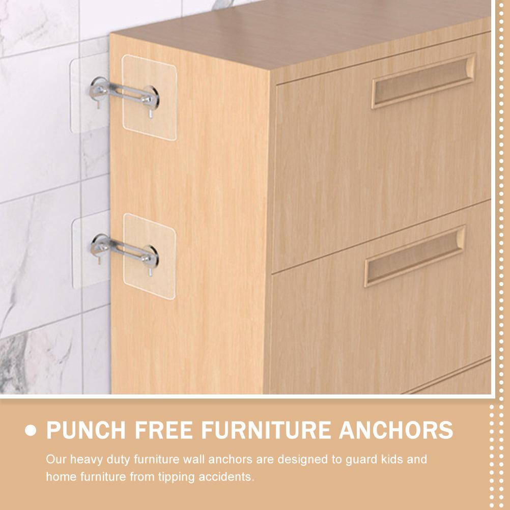 4 Pcs Furniture Wall Anchors A - Wall Anchor Plastic recension och pris