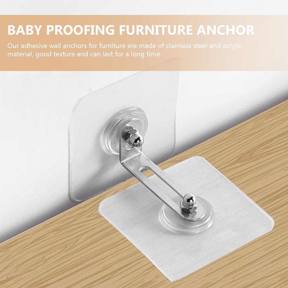 4 Pcs Furniture Wall Anchors A - Wall Anchor Plastic recension och pris