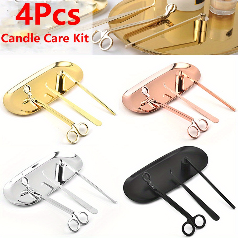 4pcs/set Luxury Candle Care Ki - Home Improvement Supplies recension och pris