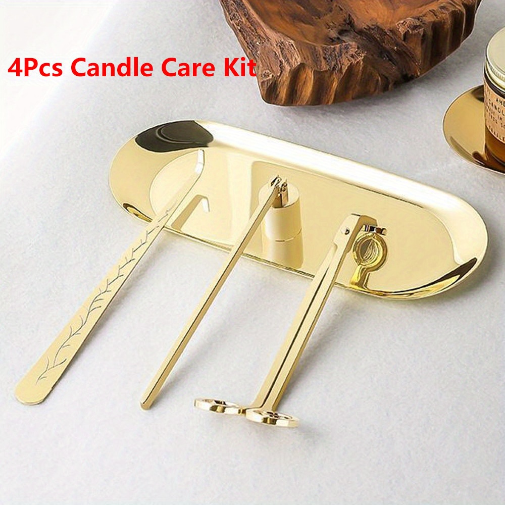 4pcs/set Luxury Candle Care Ki - Home Improvement Supplies recension och pris
