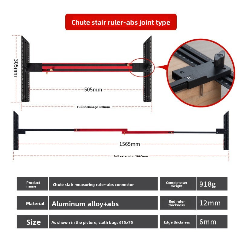 Aluminum Alloy Stair Ruler,Hig - Home Improvement And Tools recension och pris
