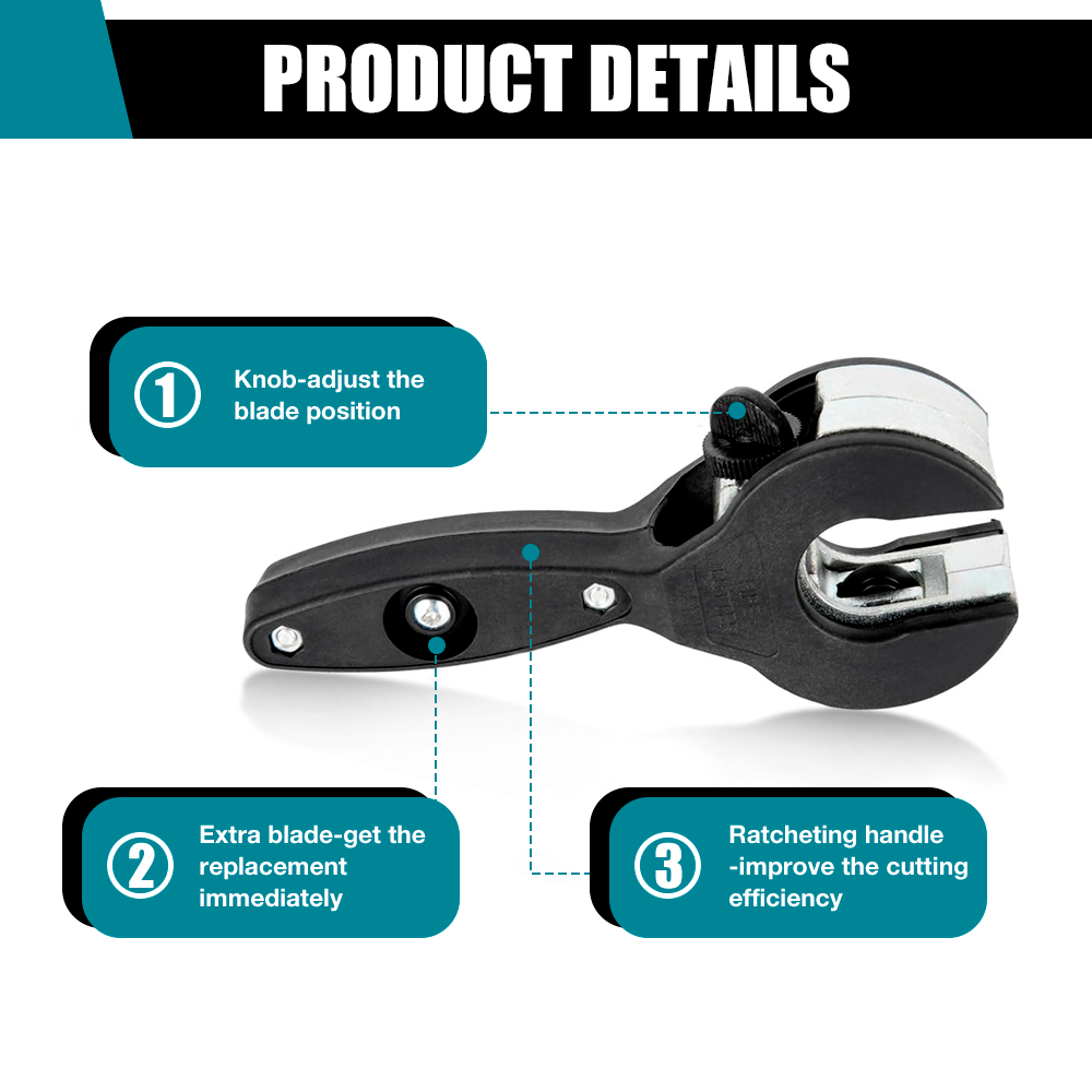 6-29mm Ratchet Pipe Cutter,Hom - Home Improvement Supplies recension och pris