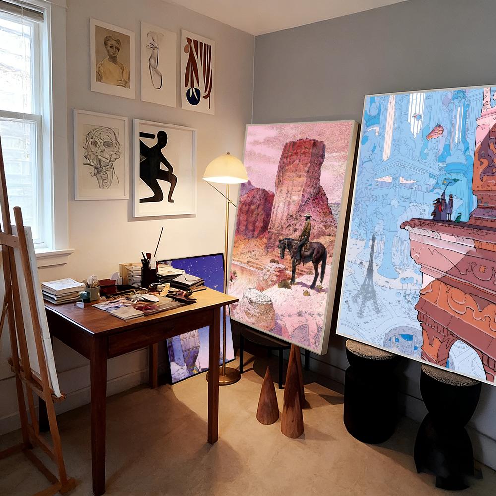 Frameless Poster Home self- wa - Wall Texture Spray recension och pris
