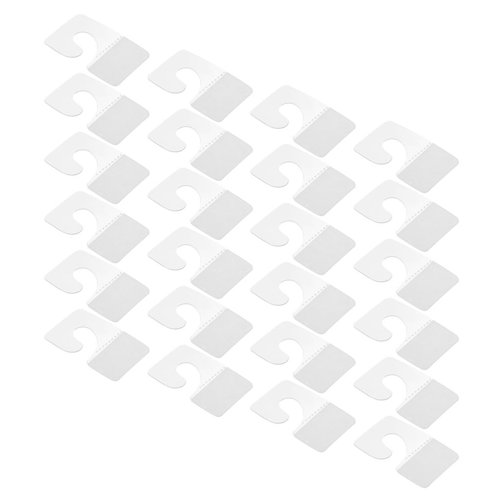 350Pcs Clear Self-Adhesive Han - Wall Anchor Plastic recension och pris