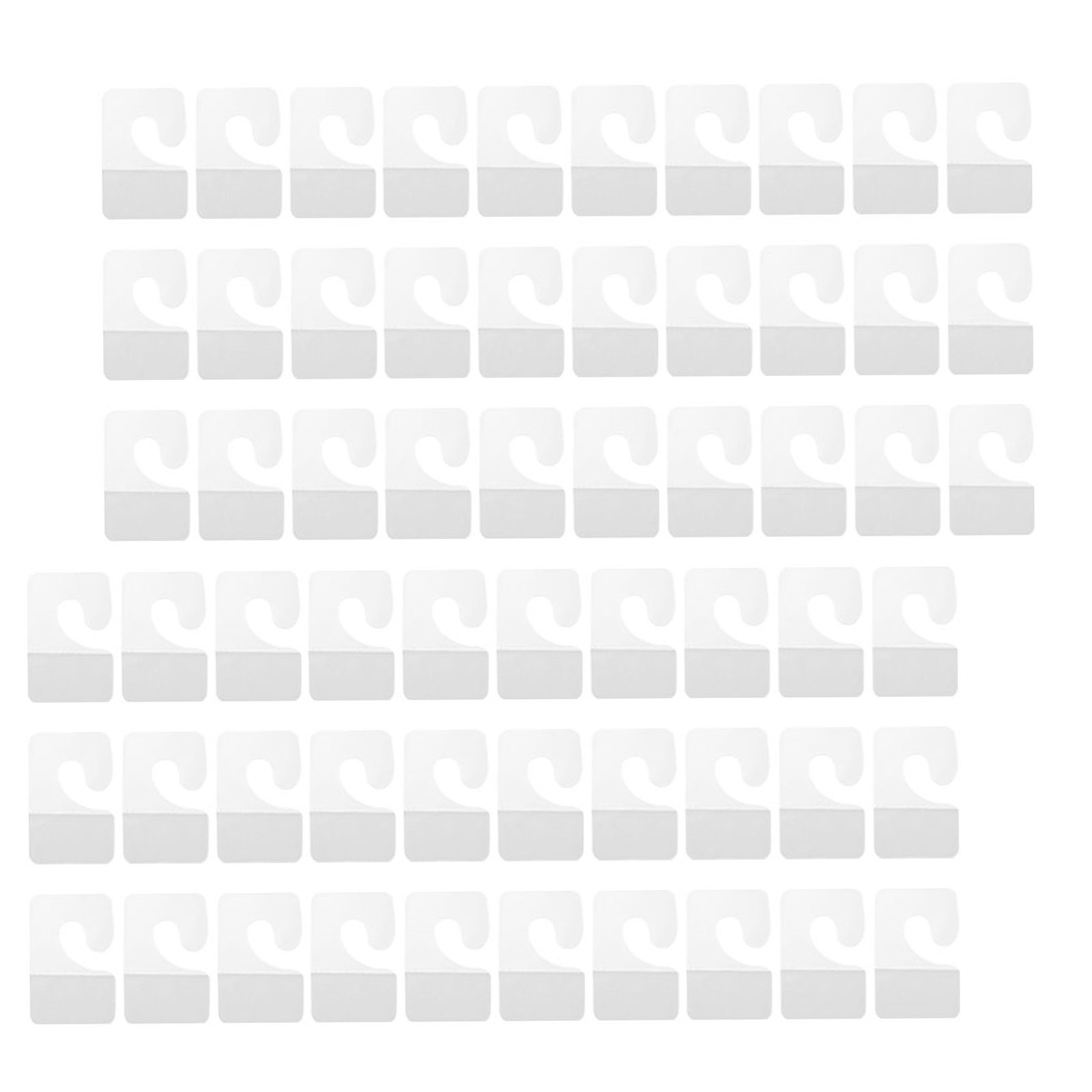 350Pcs Clear Self-Adhesive Han - Wall Anchor Plastic recension och pris
