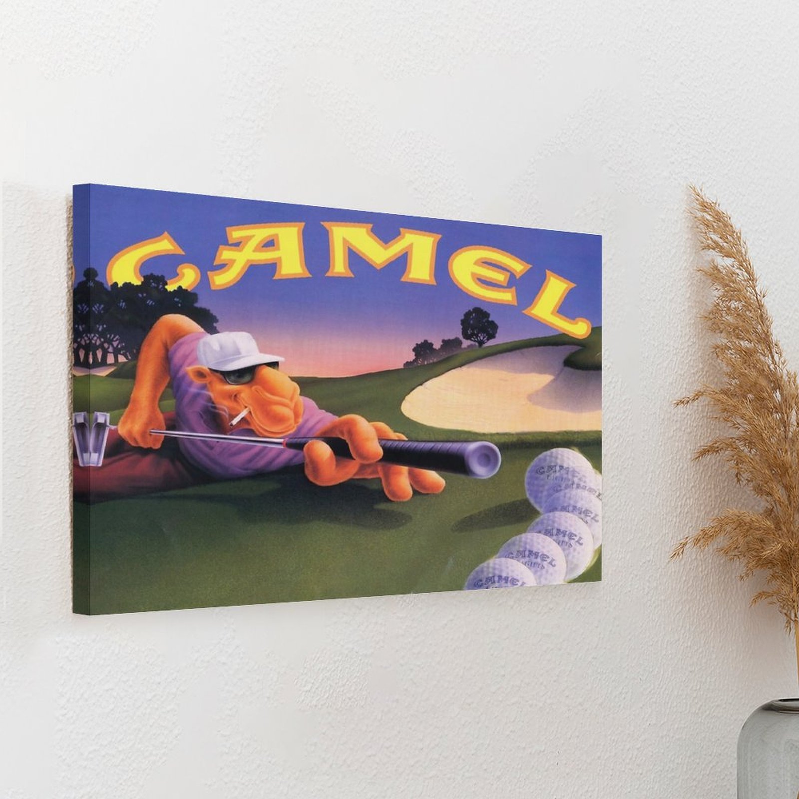 Vintage Joe Camel Roulette Ad  - Wall Texture Spray recension och pris