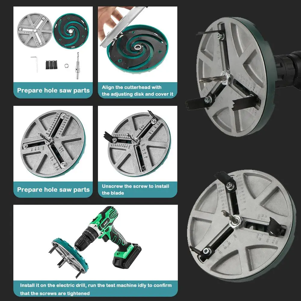 Adjustable Hole Opener Cutting - Home Improvement Center recension och pris