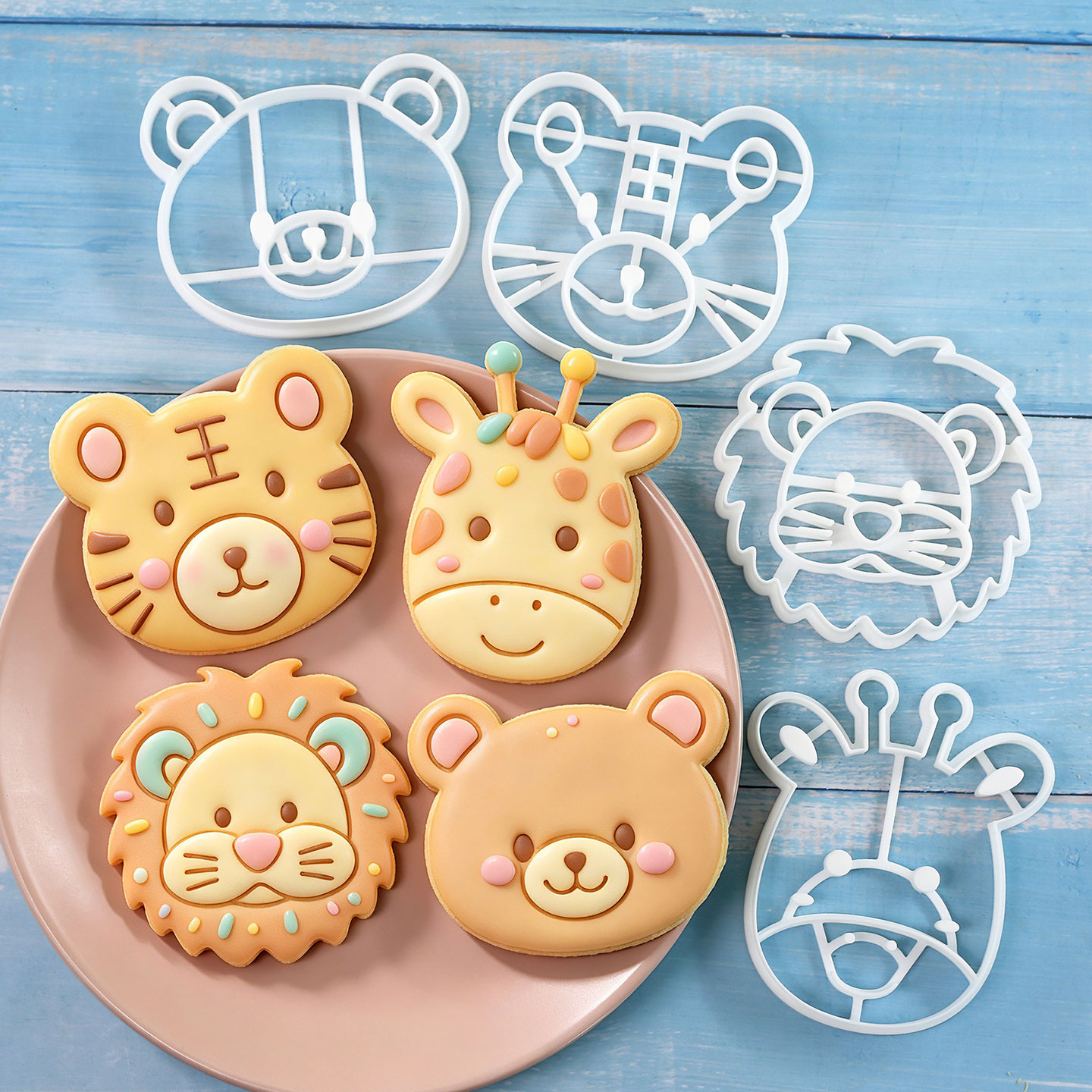 4 Pcs Animal Cookie Cutters Se - Home Improvement Supplies recension och pris
