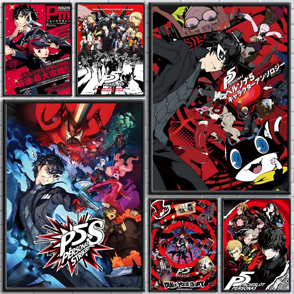 Game P-Persona 5 Poster Remova - Home Improvement Game recension och pris