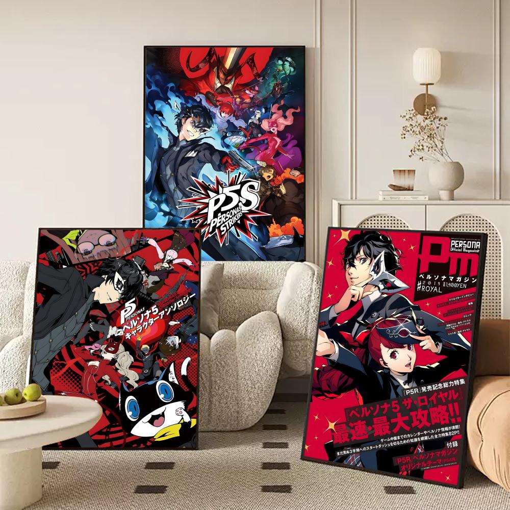 Game P-Persona 5 Poster Remova - Home Improvement Game recension och pris