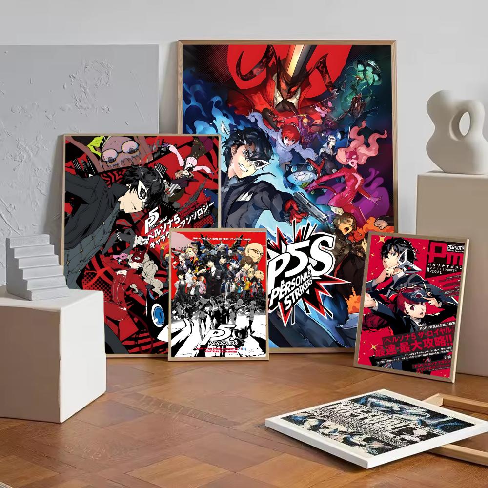 Game P-Persona 5 Poster Remova - Home Improvement Game recension och pris