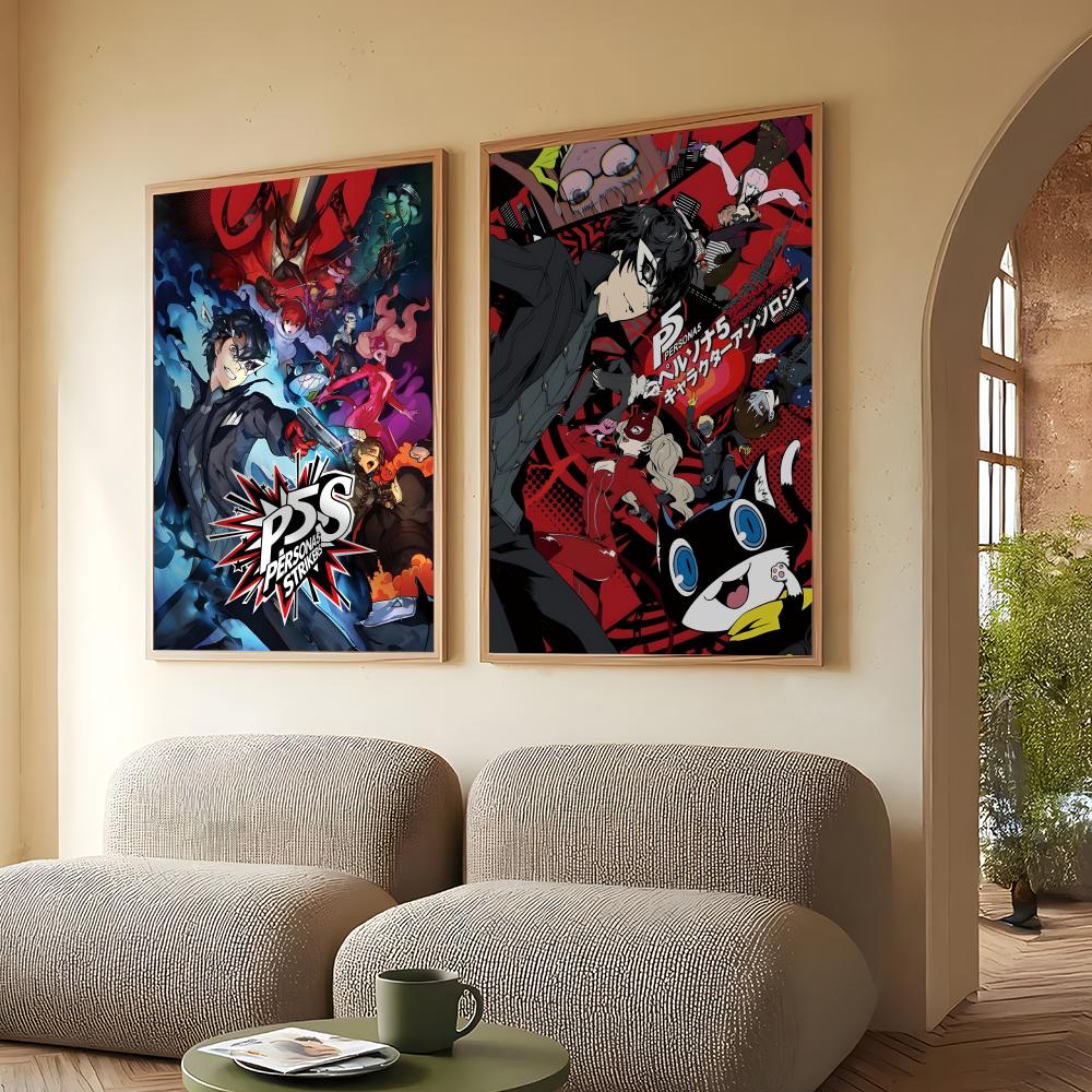 Game P-Persona 5 Poster Remova - Home Improvement Game recension och pris