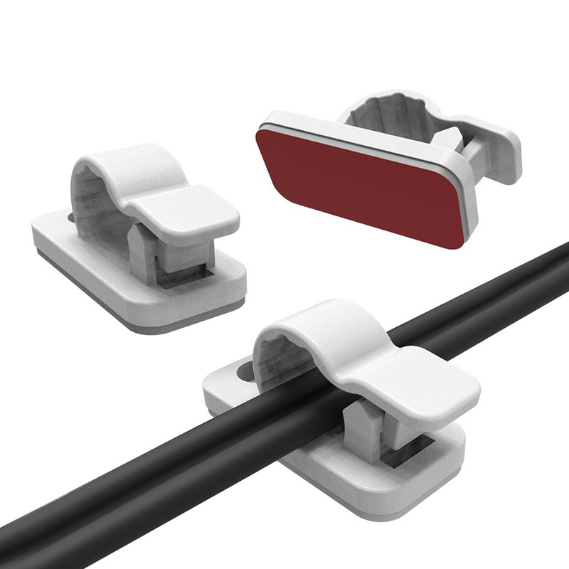 Untoom 20pcs Cable Organizer C - Wall Anchor Plastic recension och pris