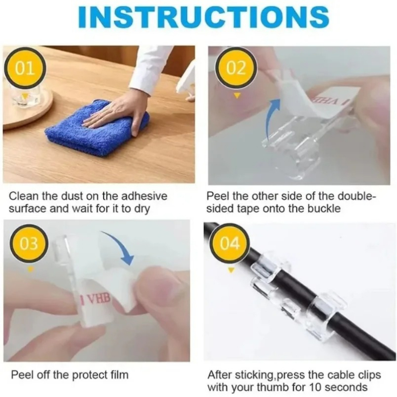 No-punch Cable Manager, Wall S - Wall Anchor Plastic recension och pris