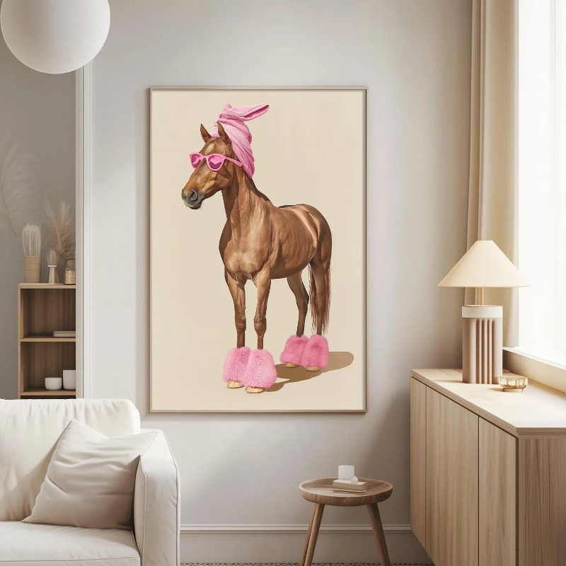 1pc Canvas Painting frameless  - Wall Texture Spray recension och pris