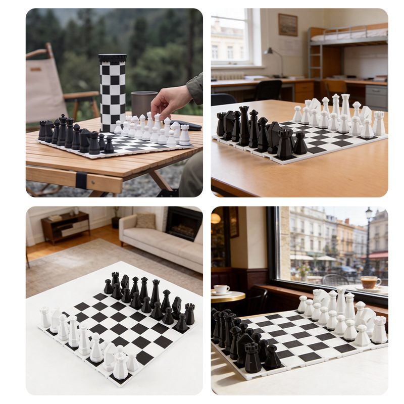 2 in 1 Portable Chess Game Set - Home Improvement Game recension och pris