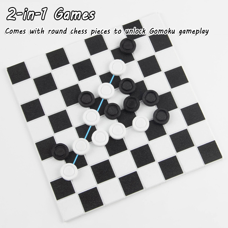 2 in 1 Portable Chess Game Set - Home Improvement Game recension och pris
