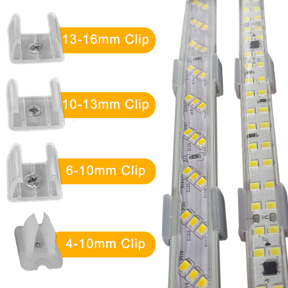 Led Strip Connector Fix Clips  - Wall Anchor Plastic recension och pris