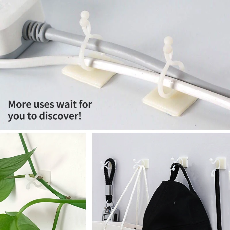 Plant Climbing Wall Self-Adhes - Wall Anchor Plastic recension och pris
